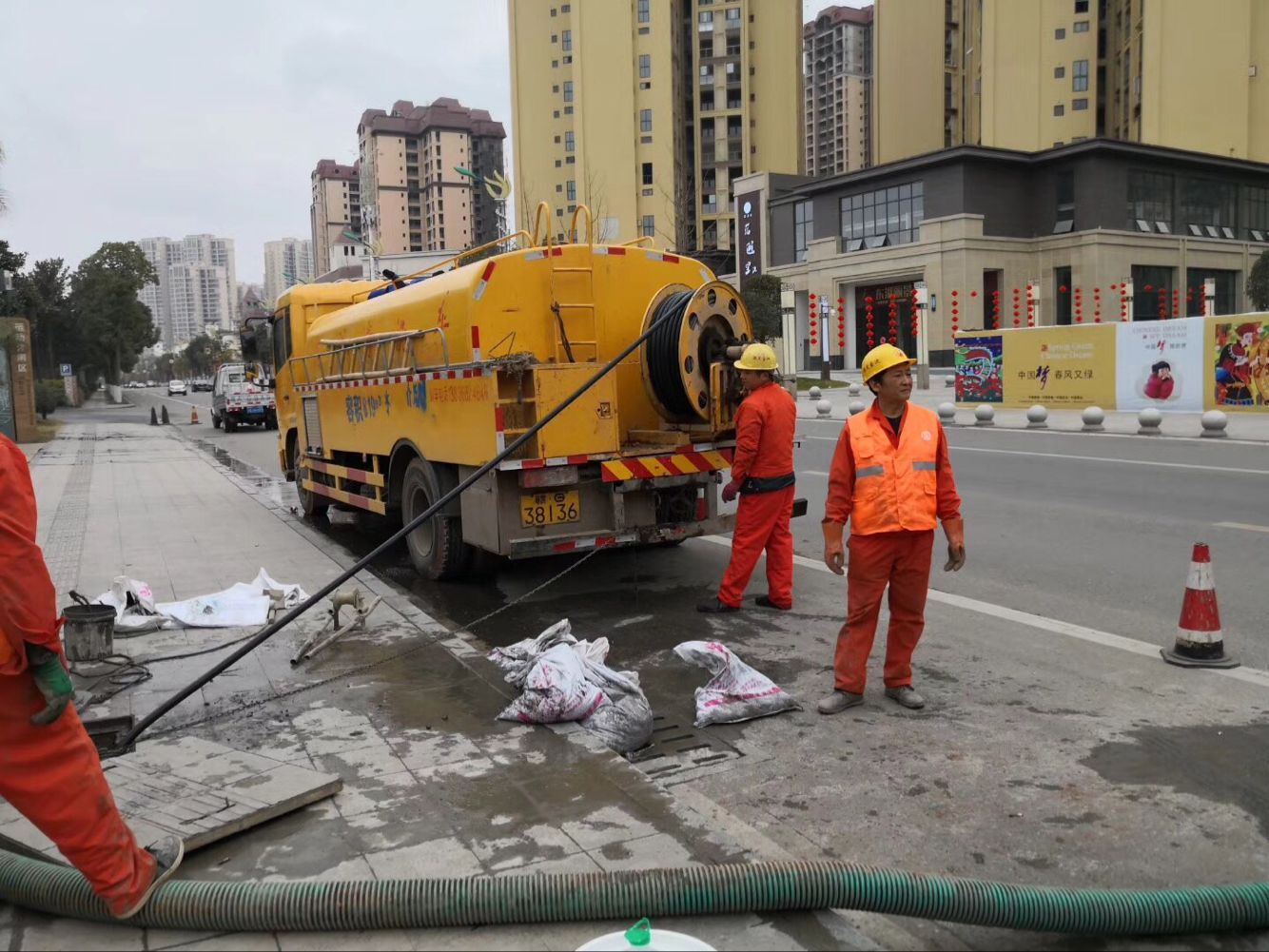 安平排污管道清淤-管道清洗